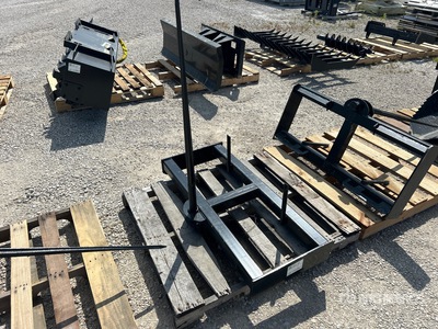 All-Star 45 in Skid Steer Bale Spear (Unused)