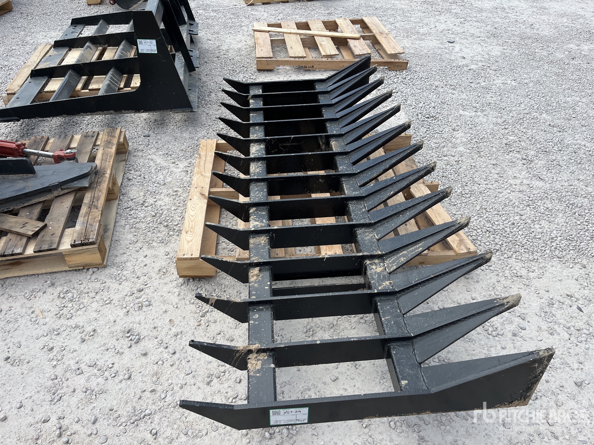 All-Star 84 In Skid Steer Root Rake