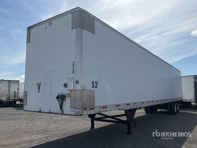 2008 Utility VS2DX 53 ft x 102 in T/A Van Trailer