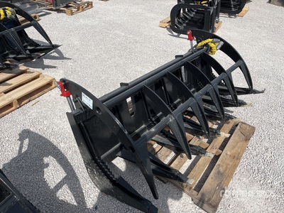 All-Star Stump Skid Steer Grapple