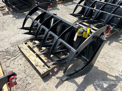 All-Star 70 in Skeleton Skid Steer Root Rake (Unused)