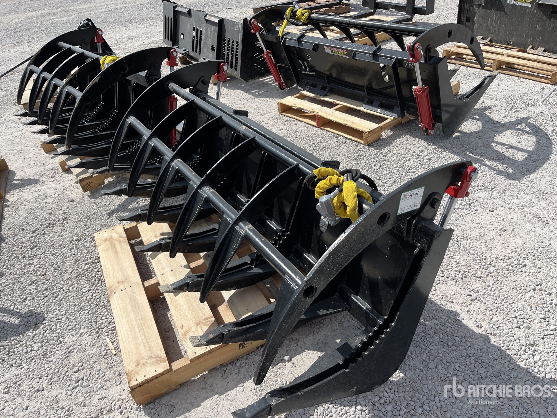 All-Star Stump Skid Steer Grapple