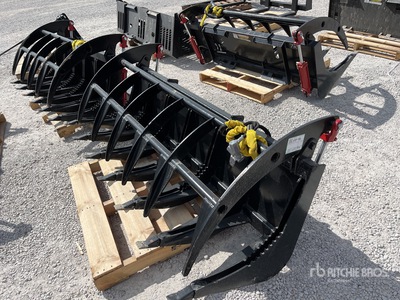 All-Star Stump Skid Steer Grapple