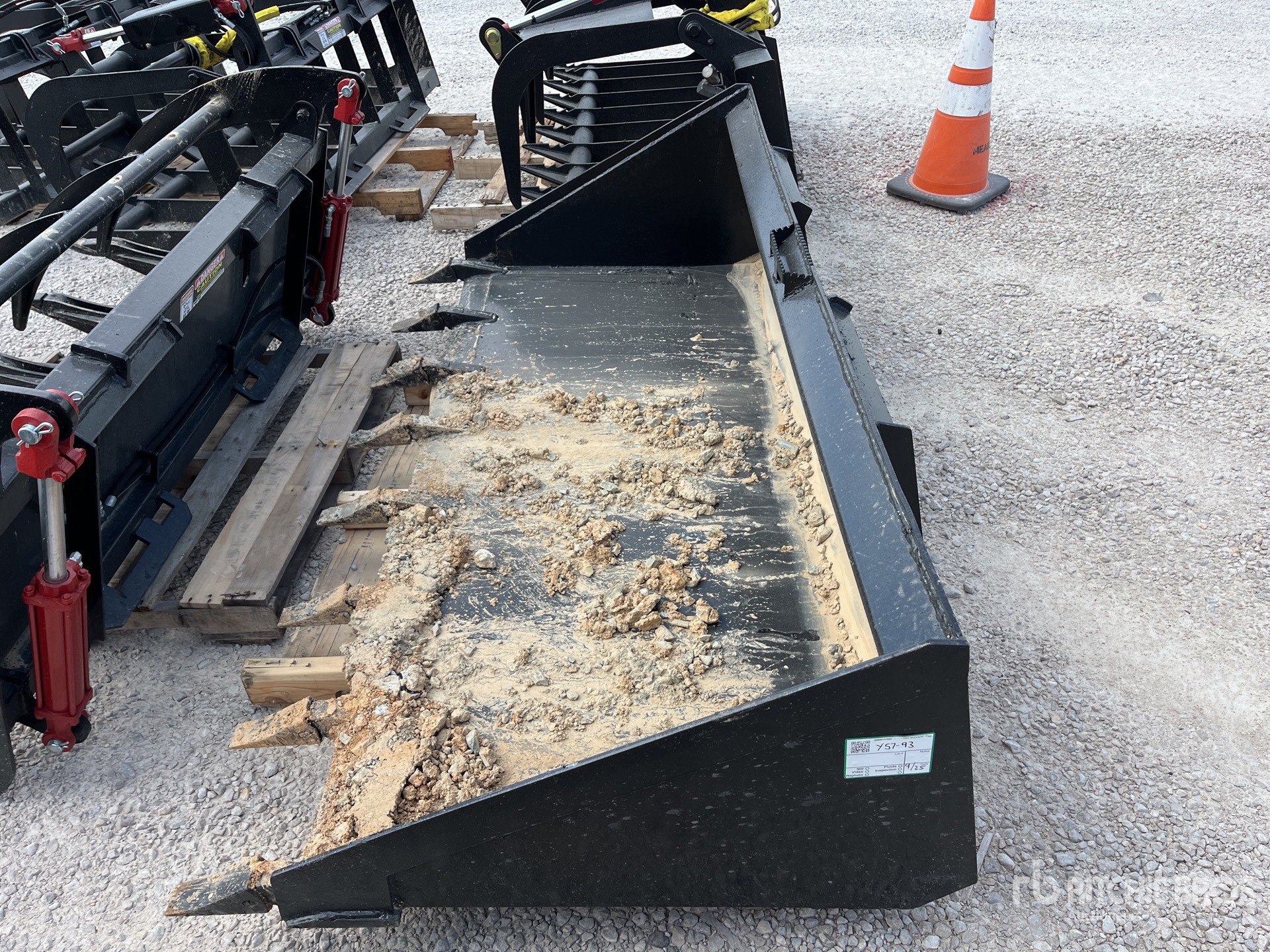 All-Star 80 in Skid Steer Bucket
