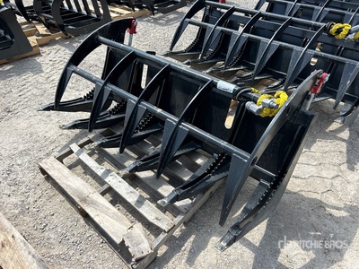 All-Star E-Series 67 in Skid Steer Root Rake