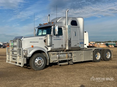 2015 Western Star 4900 6x4 Cabeza Tractora Cabina Dormitorio