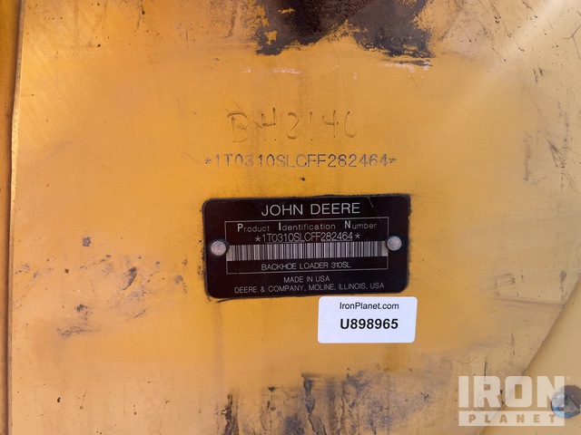 RETROEXCAVADORA 2015 JOHN DEERE 310SL