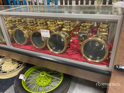 Quantity of Ford lights and lanterns Antiques