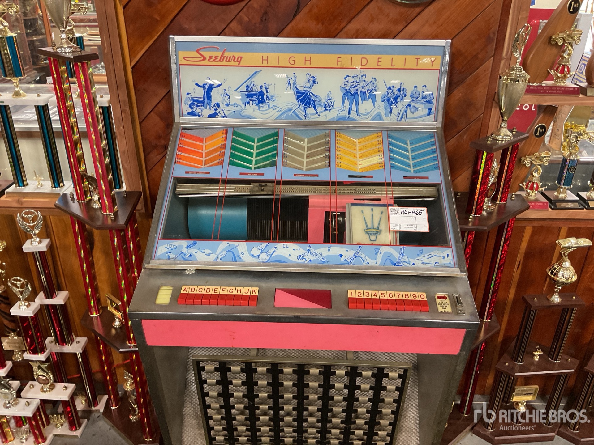 Seeburg Jukebox Antichità