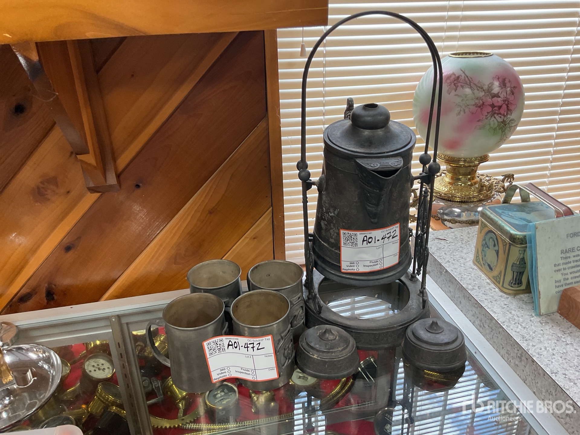 tea pot set Antiguedades