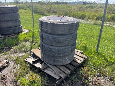 Quantity of (4) Hercules 235/75R17.5 Opony (Unused)