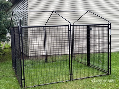 American Kennel club Steel Kennel 10 ft x 10 ft x 6 ft Buda
