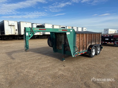 1999 Gorzn 12 ft T/A Gooseneck Nutzfahrzeug-Anhänger