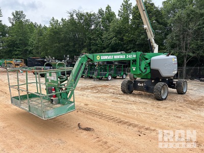 2015 Genie Z62-40 4WD Gasoline Articulating Boom Lift
