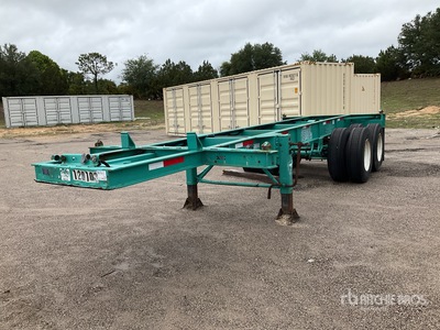 1979 Alli 20 ft T/A Container Trailer