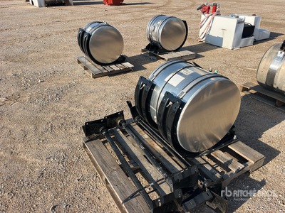 Quantity of (3) Paccar 45 gal Aluminum Fuel Tanks