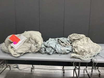 (29) Sleeping Bags, (16) Bivy Covers & Assorted Items