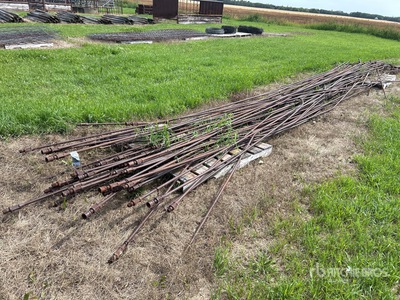 Quantity of (42) 25 ft Saugerstangen