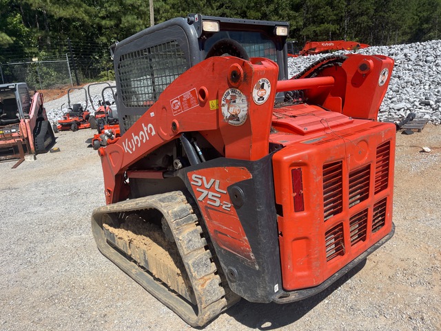 MINI CARGADOR SOBRE ORUGAS 2021 KUBOTA SVL752HFWC