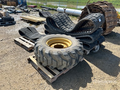 Quantity of (7) Tracks - Fits Rubber Track Excavator