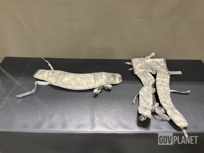 (98) Enhanced Frame Shoulder Straps & (110) Molded Waist Belts