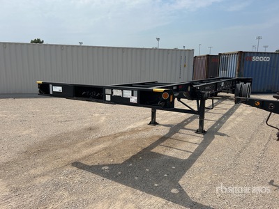 2016 CIMC SZJ9340TJZ54LW 40 ft T/A Container Trailer
