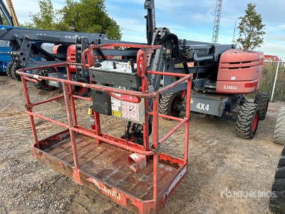 2014 Skyjack SJ46AJ 4WD Dual Fuel Articulating Boom Lift