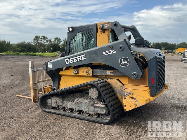 MINI CARGADOR SOBRE ORUGAS 2018 JOHN DEERE 333G