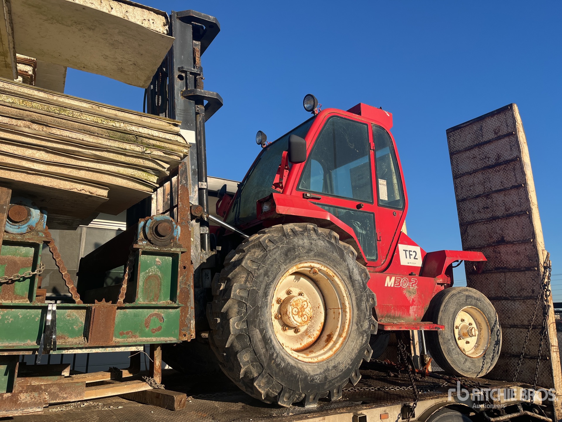 Manitou M30.2 Rough Terrain Forklift (Inoperable)