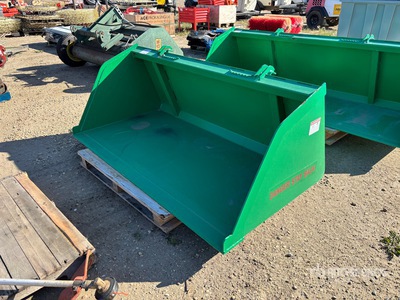 72 in Euro Snow Tractor & Mulch Bucket Schaufel (Unused)