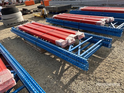 Quantity of 12 ft パレット ラック (Unused)