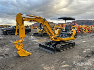 1995 Komatsu PC25-1E Minigraafmachine