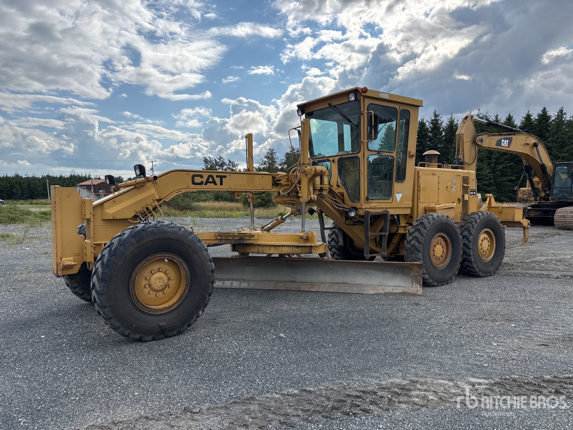 1987 Cat 140G モーターグレーダー