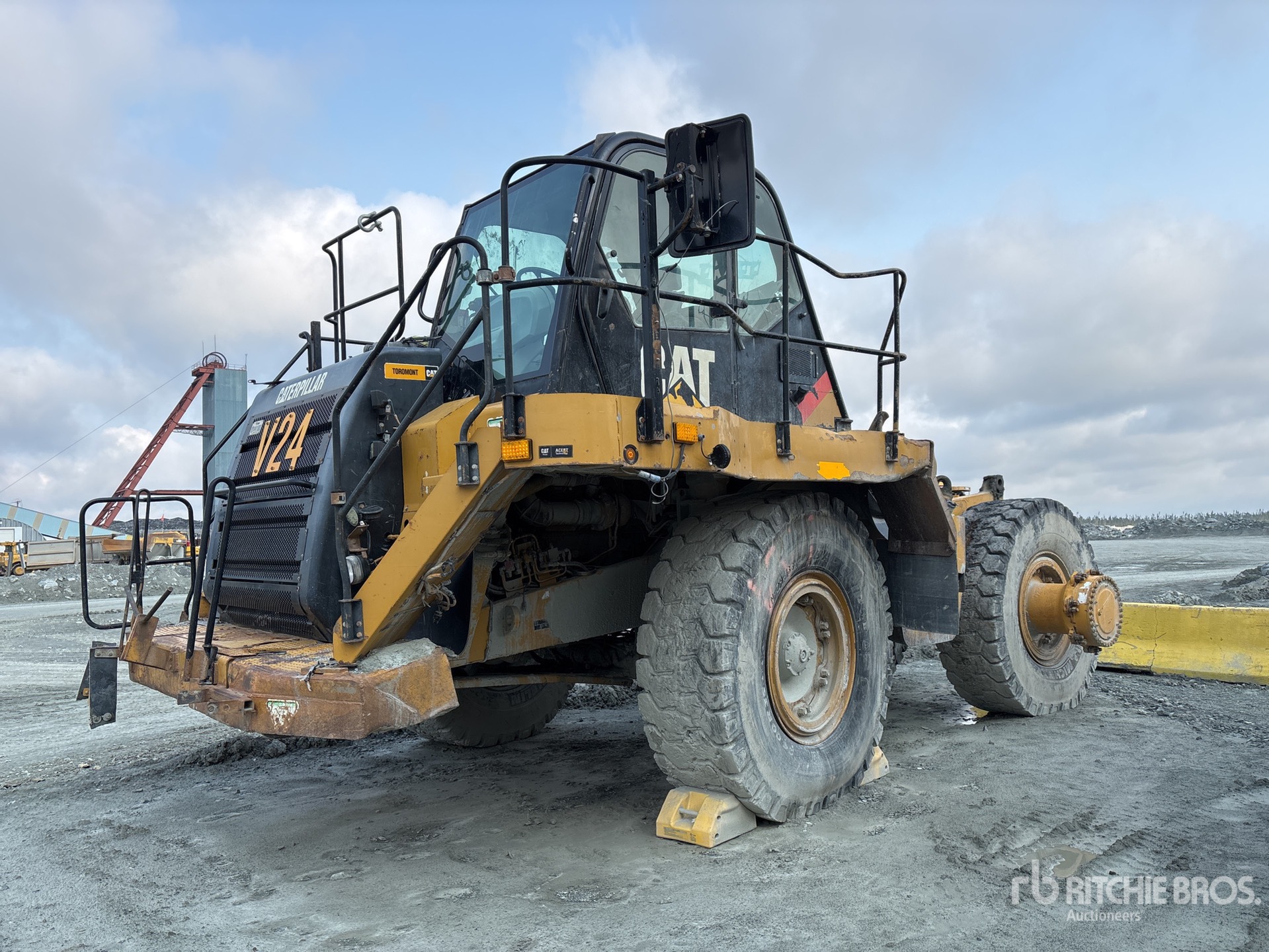 2009 Cat 773F Dumper Rígido (Inoperable)