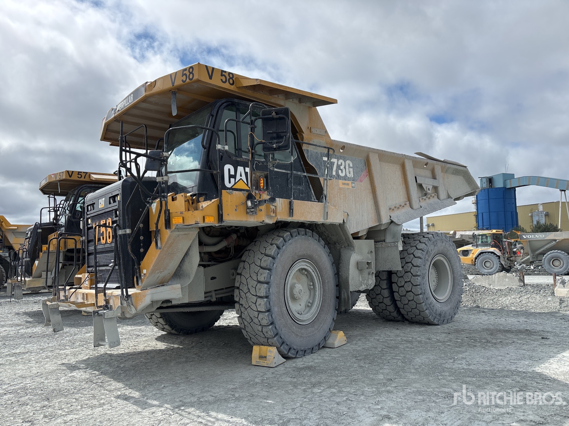 2018 Cat 773G Mulden-Kipper