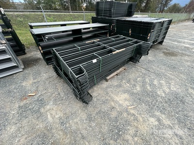 Quantity of 2025 BYT GPNL96 9 ft x 5 ft Galvanized Ranch Livestock Panel (Unused)