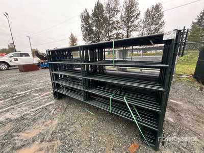 Quantity of (26) 2025 BYT RP96 9 ft 6 in x 5 ft Ranch Livestock Panel (Unused)