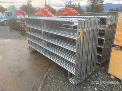 Quantity of (26) 2025 BYT RP96 9 ft 6 in x 5 ft Ranch パネル (Unused)