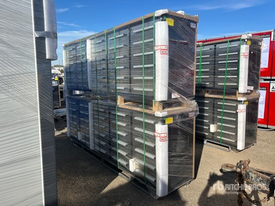 Quantity of (2) Suihe NWB-30DS -10 9 ft 5 in 30-Drawer Workbench (Unused)