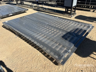 Suihe SG 20FT-B 10 ft x 7 ft Steel Bi-Parting Einfahrtstor (Unused)
