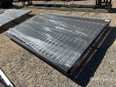 Suihe SG 20FT-B 10 ft x 7 ft Steel Bi-Parting Einfahrtstor (Unused)