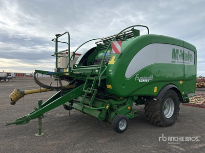 2021 McHale Fusion 3 Plus Presse à balles combinée enrubanneuse