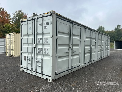 2025 40 ft High Cube Multi-Door Storage Container