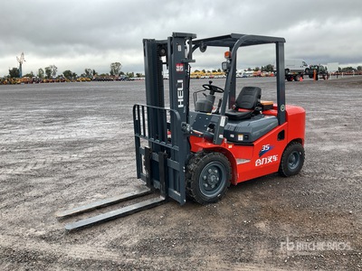 2025 Heli CPC35-Q25K2 7700 lb Pneumatic Tire Montacargas (Sin Usar) / Forklift (Unused)