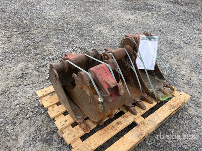 275 mm Cleanup Bucket, 275 mm Digging Bucket, 430 mm Digging Bucket, 280 mm Digging Bucket