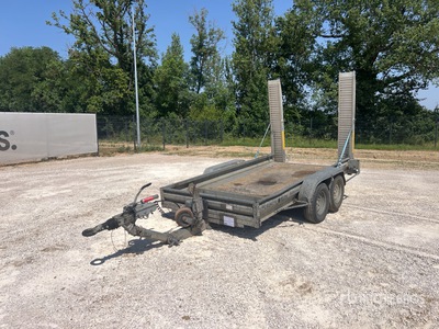 2004 ECIM E350F T/A Remorque 2 Essieux Remorque pour équipement