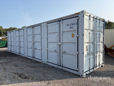 2025 40 ft High Cube Multi-Door Storage Container