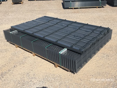 Qty of 75 Meter (1,83m x 2,50m) Ogrodzenie terenu (Unused)