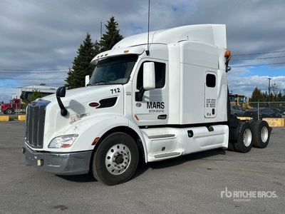 2019 Peterbilt 6x4 T/A Sleeper Truck Tractor