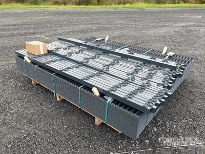 Qty of 75 Meter (2,03m x 2,50m) Site Fence (Unused)